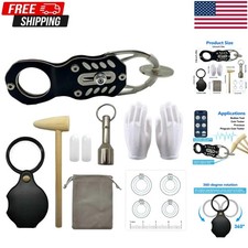 Professional Silver and Gold Coin Testing Kit with Accessories