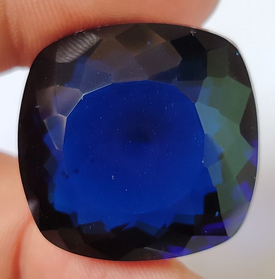 AAA+ Large Blue Tanzanite 84.35 Ct. Cushion Cut Loose Gemstone Gift for Women - Image 2 of 4