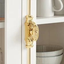 Signature Ironmongery Dalston Cabinet Brass Cremone Bolt Hardware 2 feet Polishe