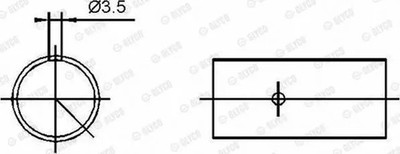 Pleuelbuchse Semi 55-3422 SEMI GLYCO für BMW ALPINA
