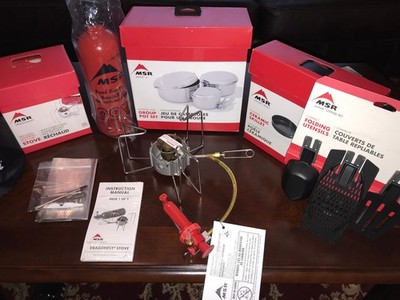 NEW!! MSR Dragonfly Complete Expedition Kit