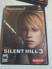 Silent Hill 3 PlayStation 2 2003 Manual, Soundtrack, Konami Survival Horror