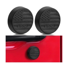 Keyhole Covers Compatible with 2018-2025 Jeep Wrangler JL and Gladiator JT Fr...