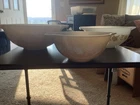 Pryrex Butterfly Gold Nesting Bowls 1970’s