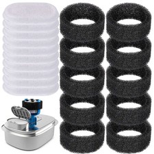 20pcs Cat Fountain Filters Replacement for 67/108/135oz Pet Drinking Replacement