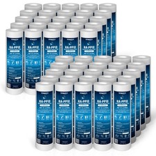50pc Sediment 5 Micron Water Filters Cartridge 2.5" x 10" for Reverse Osmosis