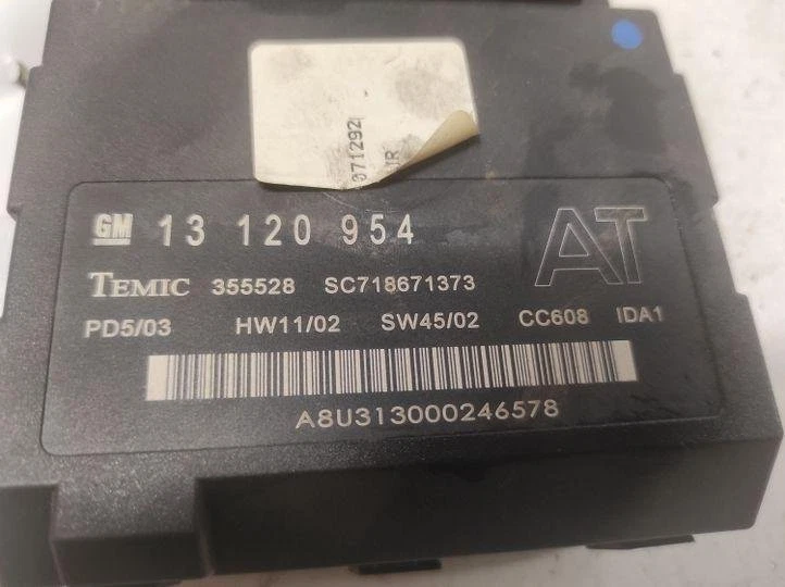 Centralina comfort OPEL VECTRA C GTS 13120954 1.9 Diesel 88kw 2004 27044456 - Immagine 2 di 3