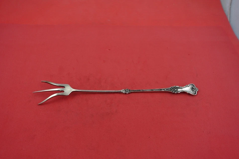King Edward by Whiting Sterling Silver Lettuce Fork  8 1/4" - Image 2 of 2