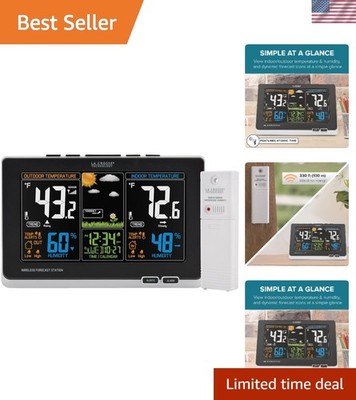 Comprehensive Home Weather Monitoring Station with Custom Alerts & LCD Screen