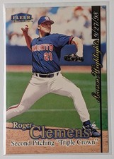 1998 Fleer Tradition Update Roger Clemens Toronto Blue Jays #U3