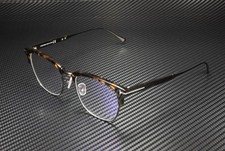 Tom Ford FT5590-F-B 052 Dark Havana Clear Lens Plastic 52 mm Men's Eyeglasses