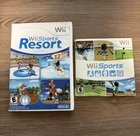Nintendo Wii Sports & Wii Sports Resort Bundle Tested Working