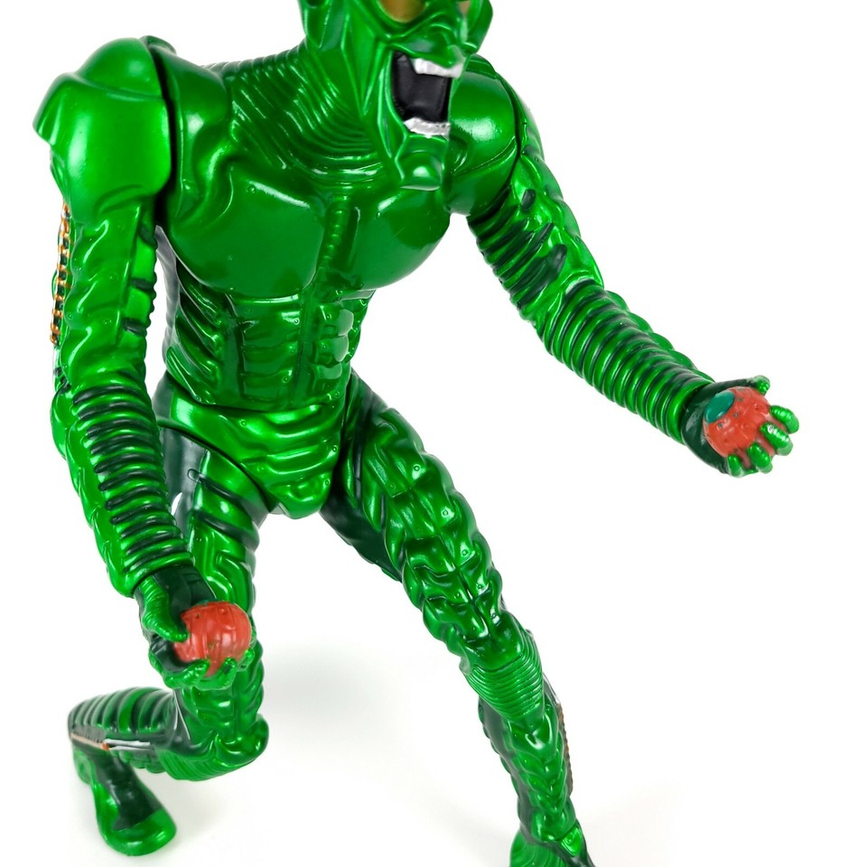 2002 Green Goblin 12" Poseable Figure Willem Dafoe Marvel Spiderman The ...