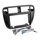 Radio Stereo Dash Kit with Harness Fit For Honda Civic 1995-2001