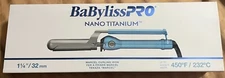 BaByliss PRO Titanium Marcel 1 1/4" Iron BNT125M: NOT SPRING LOADED (DENTED BOX)