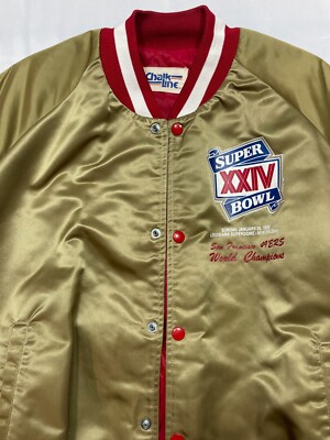 San Francisco 49ers 1990 World Champions Superbowl XXIV Chalkline