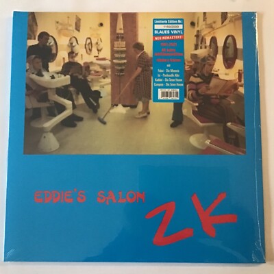ZK ( PRE DIE TOTEN HOSEN ) - EDDIES SALON LP BLAUES VINYL PUNK NR. 1159 VON 2000