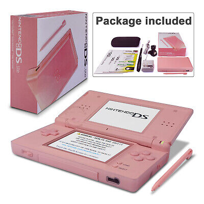 Nintendo Ds Lite Game Boy Advance Handheld Console System Coral Pink N Dsl Gba Ebay