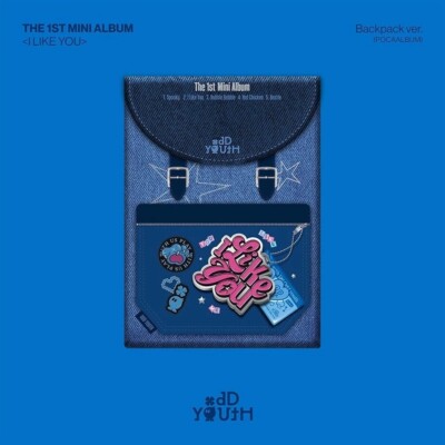 ODD YOUTH I LIKE YOU 1st Mini Album BACKPACK Ver/QR Karte+Sticker Buch+Karte+etc
