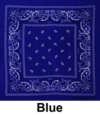  NEW COTTON PAISLEY PRINT DESIGNS SCARF BANDANA HANDKERCHIEF HEAD WRAP WRISTBAND