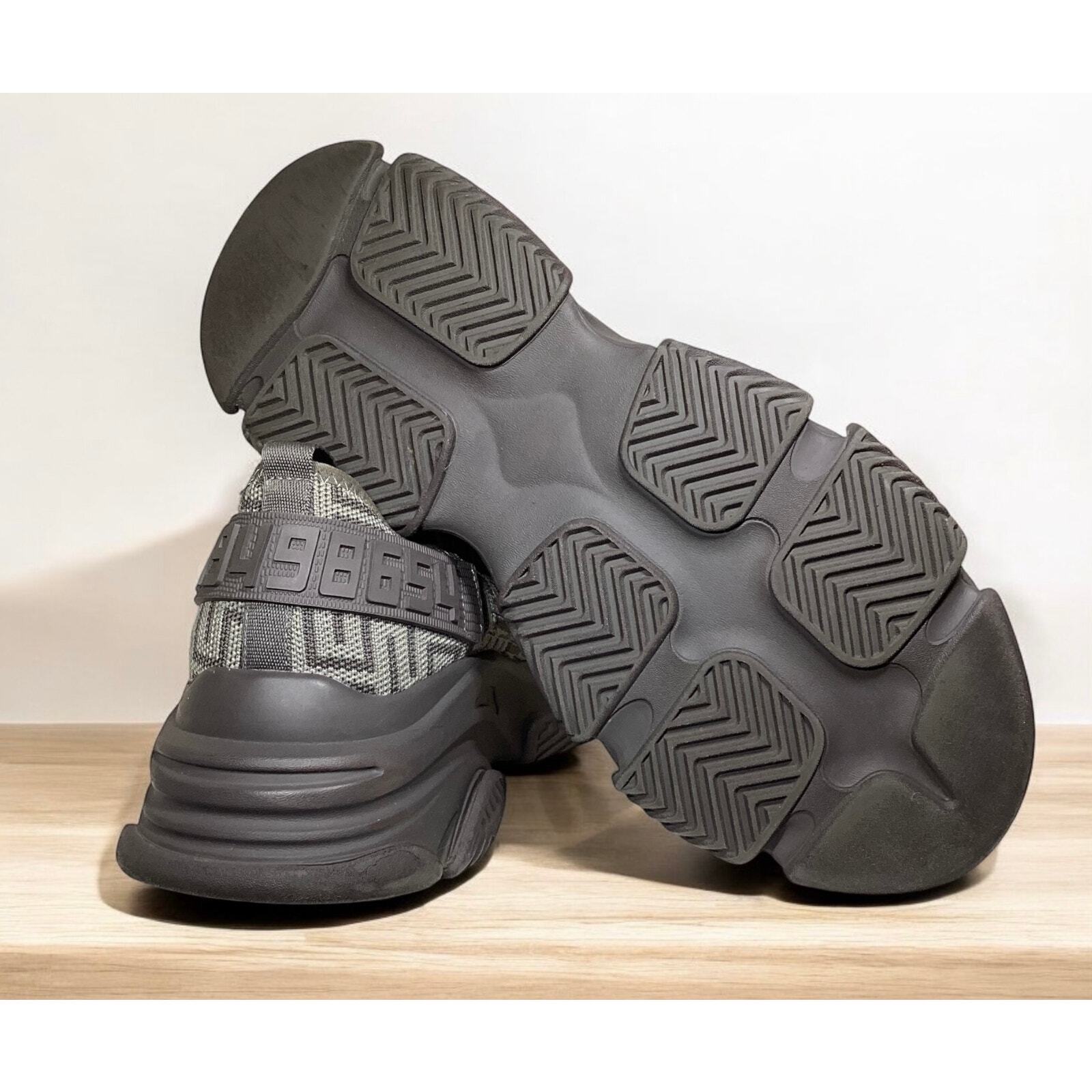 SAOLA Steve Madden sneakers simili a calze suola grossa donna taglia 11 grigio