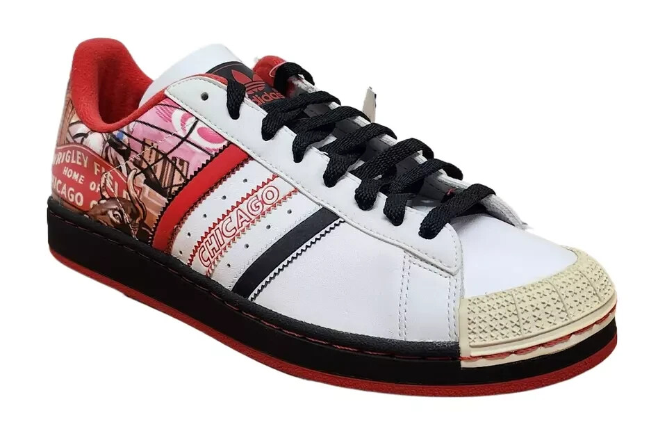 Adidas Originals Men's Halfshells Lo City Chicago Sneakers Size 13