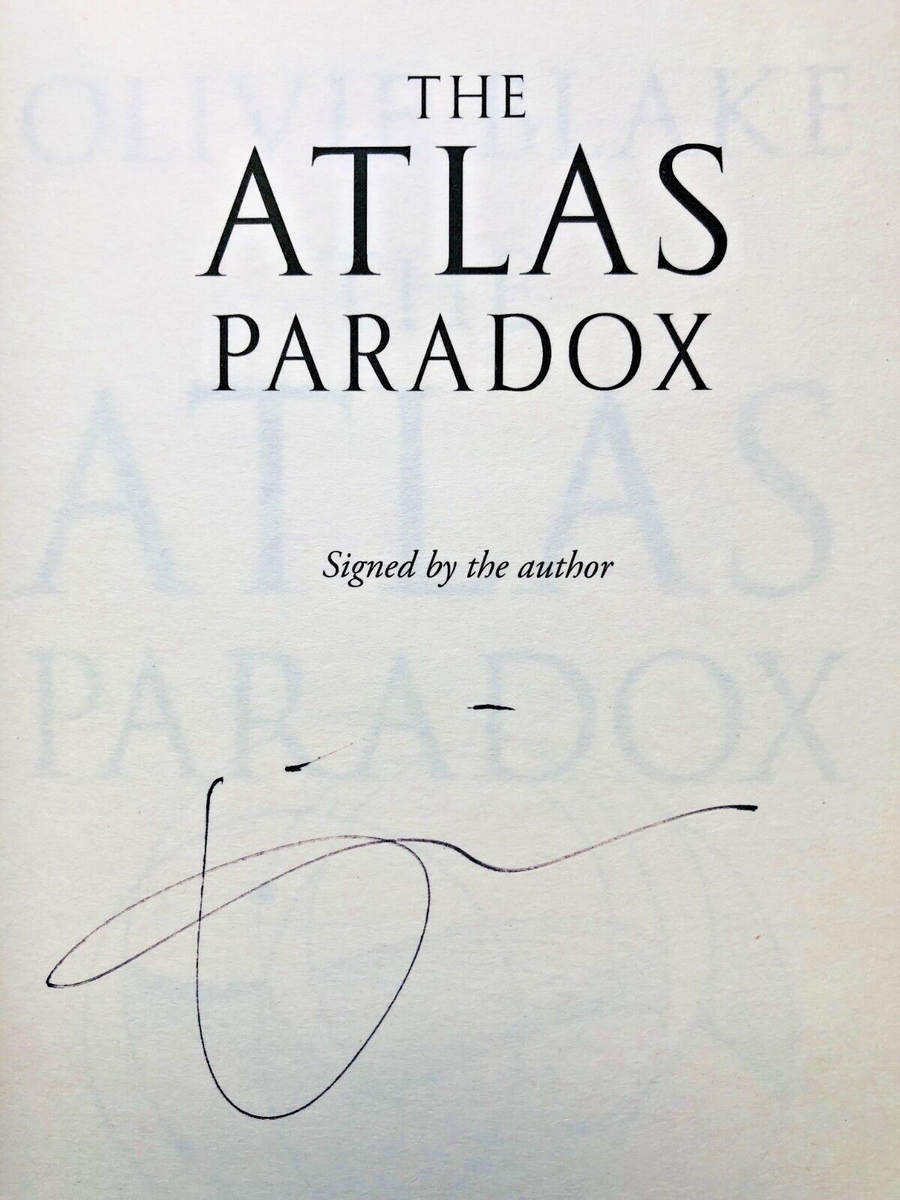 SIGNED The Atlas Six, Paradox & Complex by Olivie Blake