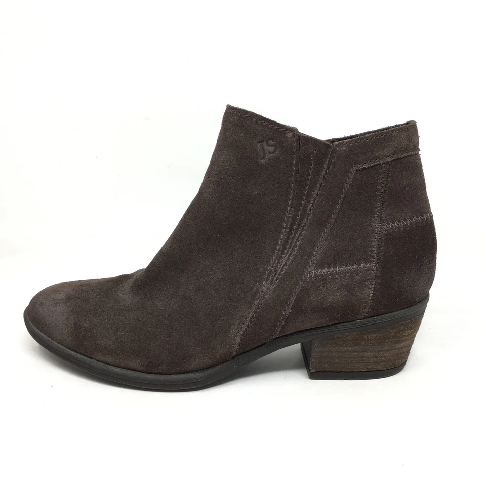 Josef Seibel 踝靴短靴女式 38 码 EU 7-7.5 美国棕色人造毛皮 — 第 4/4 张图片