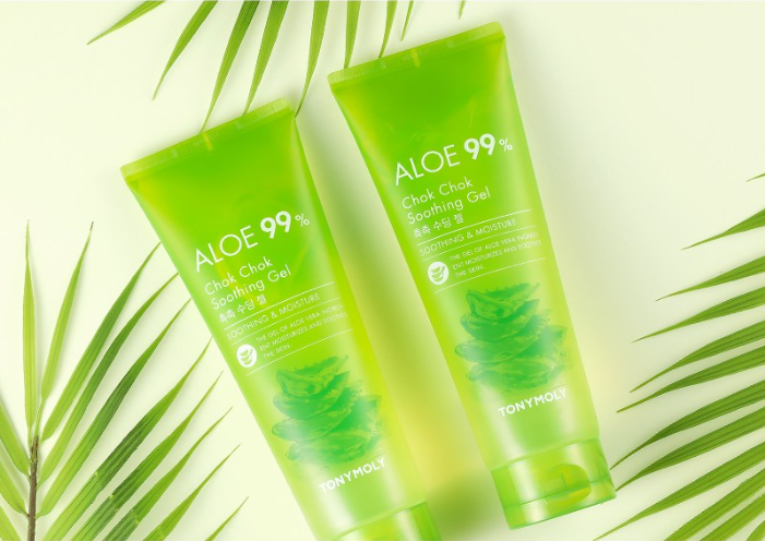 TONYMOLY] ALOE 99% Chok Chok Soothing Gel 250ml/Moisture / K-Beauty | eBay