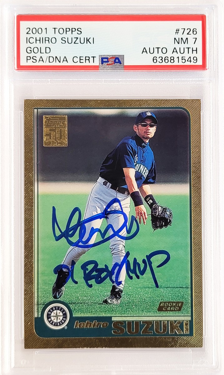 Topps イチロー 2001オールスタールーキー メダリオン Ichiro イチローのトップルーキーカード - Topps Ripped