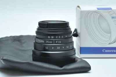 35mm 1.6 Wide Angle Lens MF Lens for Fujifilm X-Pro2 X-E3 X-T1 X-T2 X-T3 X-T4 