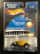 2003 Hot Wheels Motor City Classics - '33 FORD w/Real Rider Tires