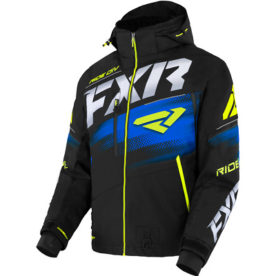 FXR Boost FX 2-In-1 F.A.S.T. Insulated Snowmobile Jacket - Blue/Hi-Vis