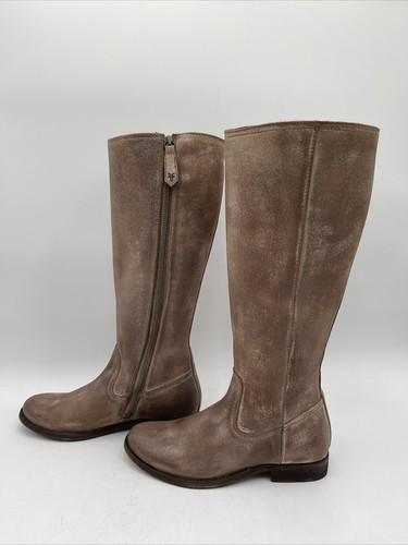 Frye Melissa Knee High Boots Brown Size 5.5B - 第 3/8 張圖片
