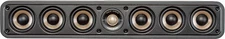 Polk Sig Elite ES35 black slim center channel speaker