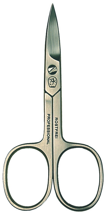 Set De Manucure 5 Pièces Richard Jäger - Cuir Beige, Inox - Neuf - Fabrication Allemande - Étuie De Qualité