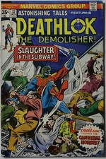 Marvel comics Group Astonishing Tales featuring Deathlok the Demolisher 32 NOV