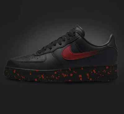 NIKE AIR FORCE 1 BLACK ヒステリックグラマー カスタム Nike Custom Air Force 1 