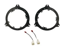 Metra 82-7400 6 6.5 6.75 Speaker Adapter Plates w/ Speaker Harness