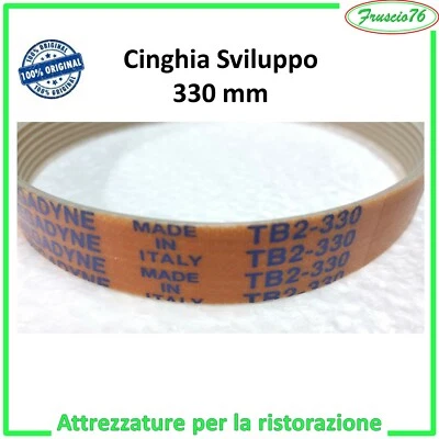 MEGADYNE CINGHIA PER AFFETTATRICE RICAMBI AFFETTATRICI TB2-330 7 COMPRESSORE TB2 330 BELT