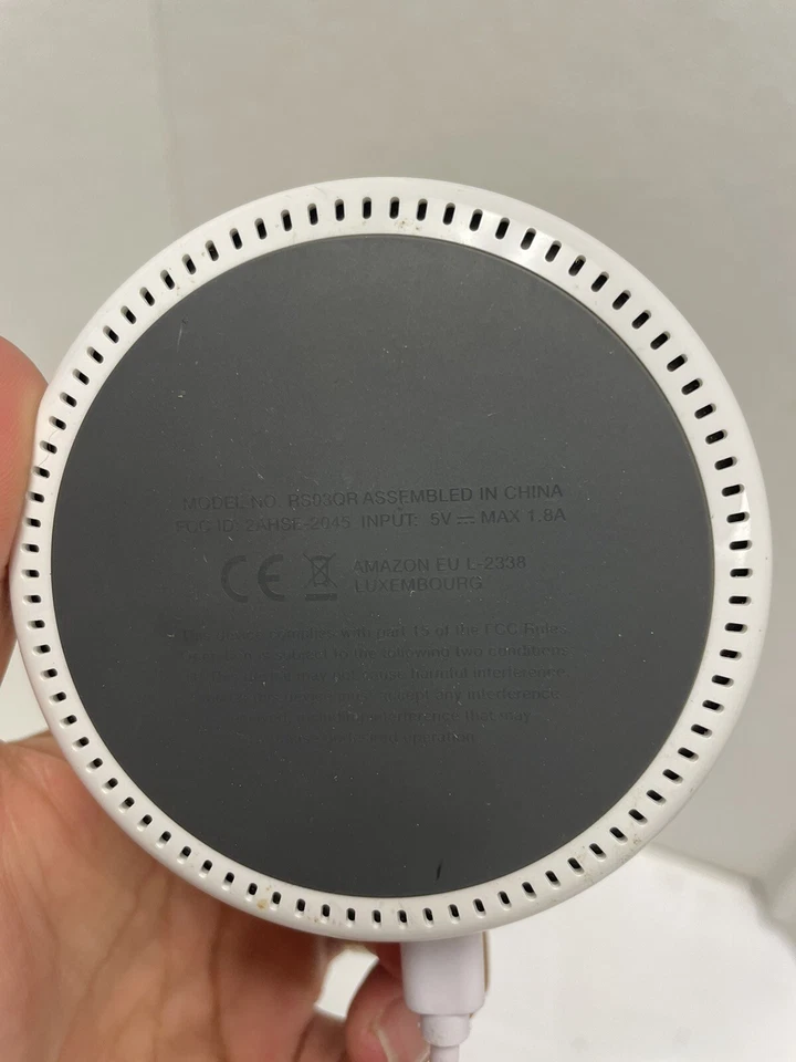 Amazon Alexa Echo Dot 2da Generación Altavoz Inteligente Asistente de Voz Blanco RS03QR Foto 4 de 4