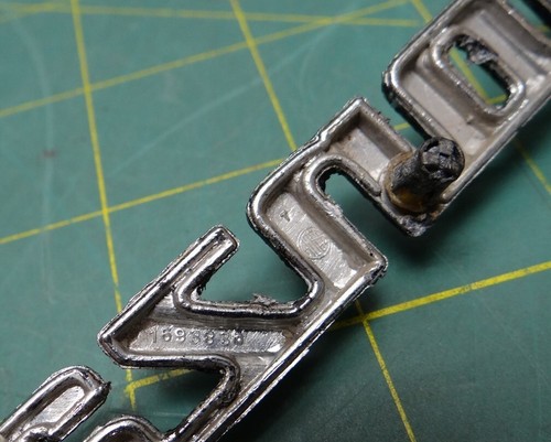 Chevrolet Monza Emblem 1693836 4.25" Long - Picture 4 of 11