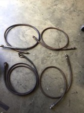 4 Porto-power Hydraulic Hoses Wfittings Rc-78 Ten Ton Enerpacgreenleeanchor.