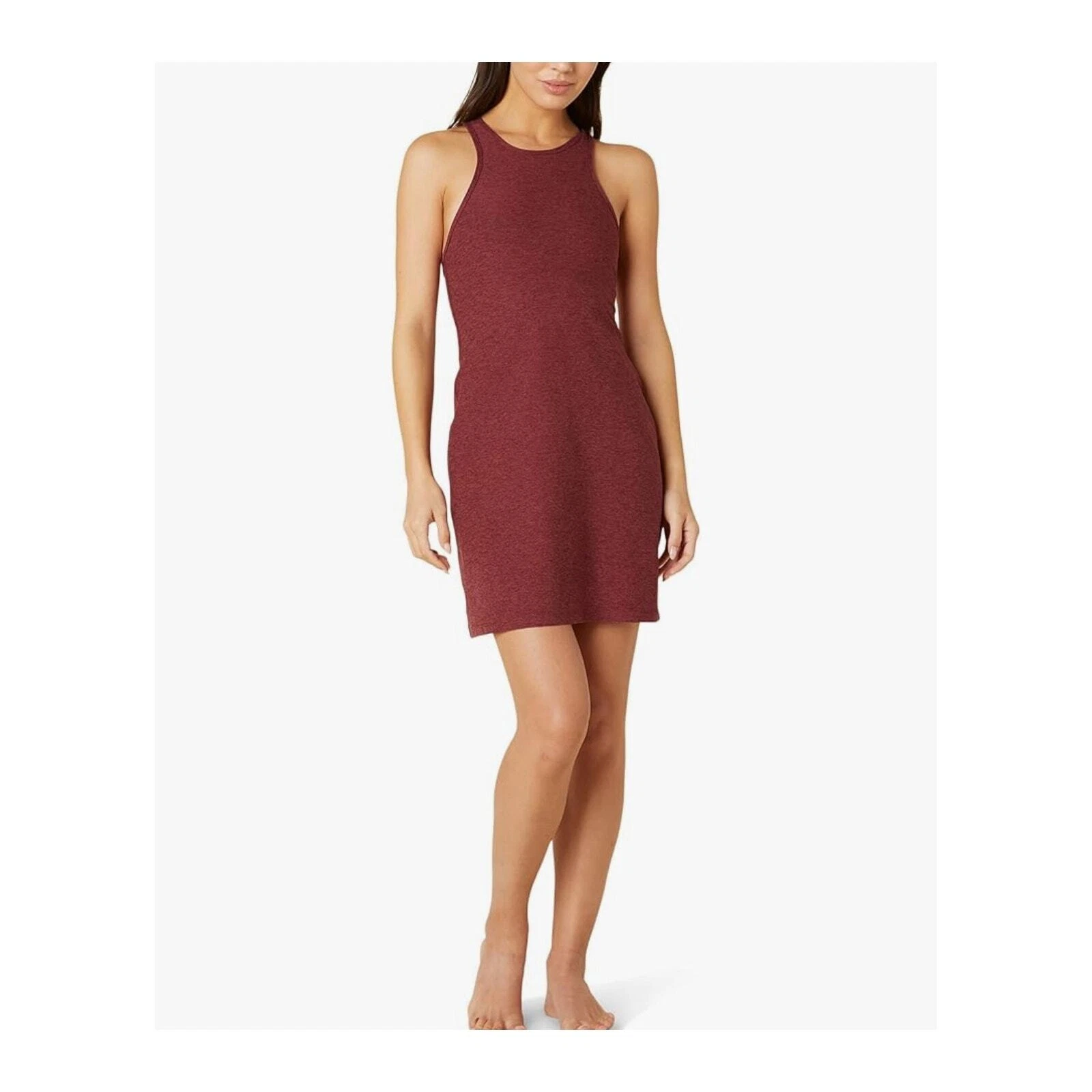 beyond-yoga spacedye under lock and key soft stretchy dress