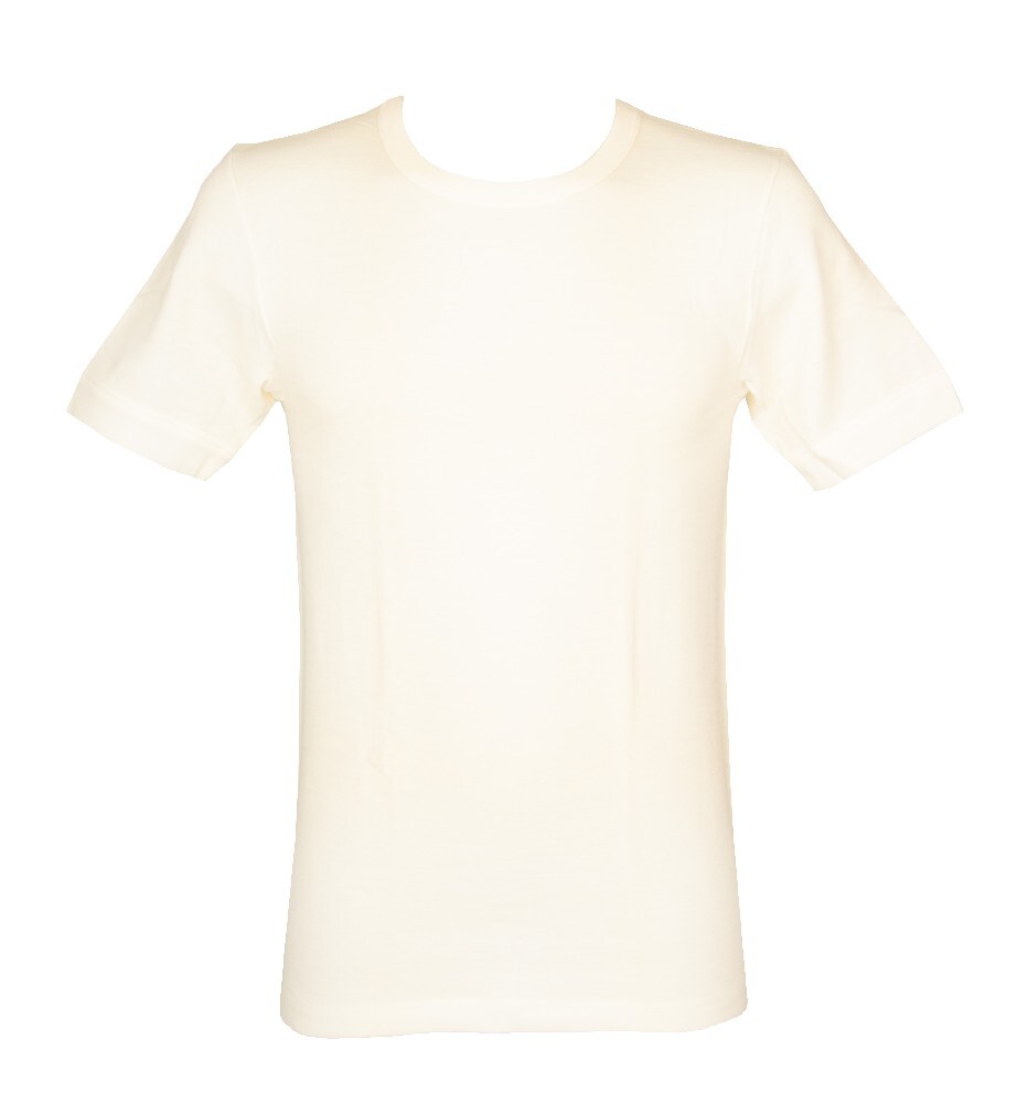 LIABEL Herrenhemd Halbarm aus Wolle und Baumwolle, Unterwäsche, Artikel 80/0003/