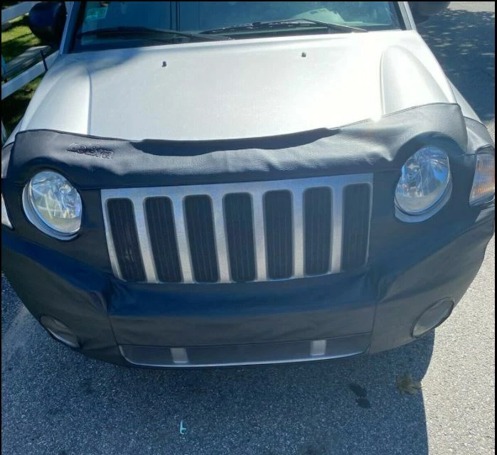 Sujetador con cubierta de máscara frontal Lebra para Jeep Compass 2007-2010 07 08 09 10 Foto 2 de 2