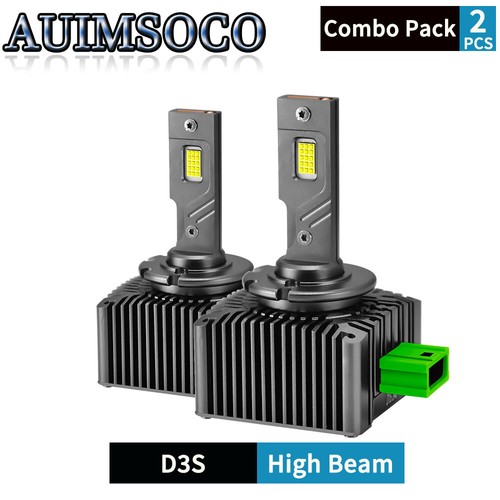 Kit Lampadine LED D3S/D3R 110W 30000LM Per Auto: 360°, Plug & Play, Sistema Raffreddamento Attivo, Compatibile Con Il 98% Dei Veicoli - 2 Lampade