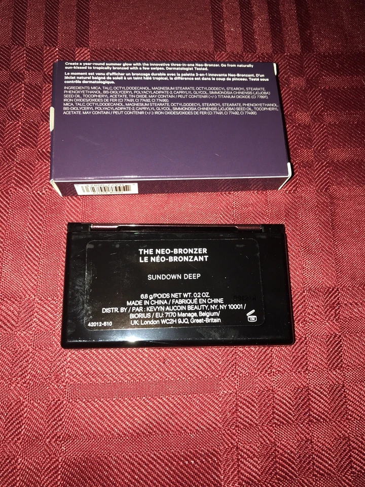 KEVYN AUCOIN THE NEO Bronzer Sundown Deep 0.2oz/6.8g NIB - Image 3 of 3