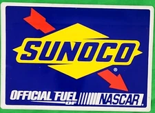 SUNOCO RACING FUEL OFFICIAL FUEL OF NASCAR DECAL STICKER