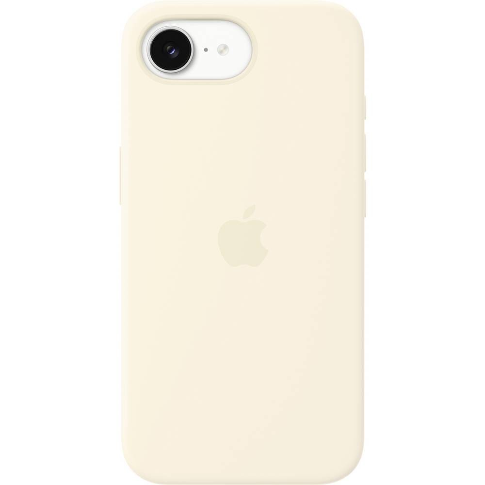 Coque silicone iPhone 17e vanille MagSafe MHWG4ZM/A protection